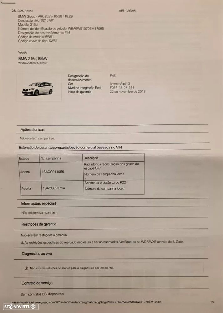 BMW 216 Gran Tourer d 7L Advantage - 50