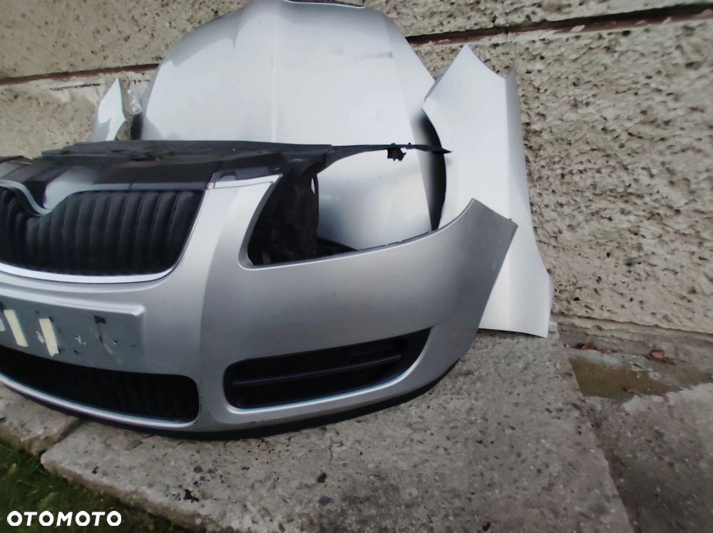 ZDERZAK MASKA BŁOTNIK KOMPLETNY PRZÓD SKODA FABIA II ROOMSTER 07/10r - 6