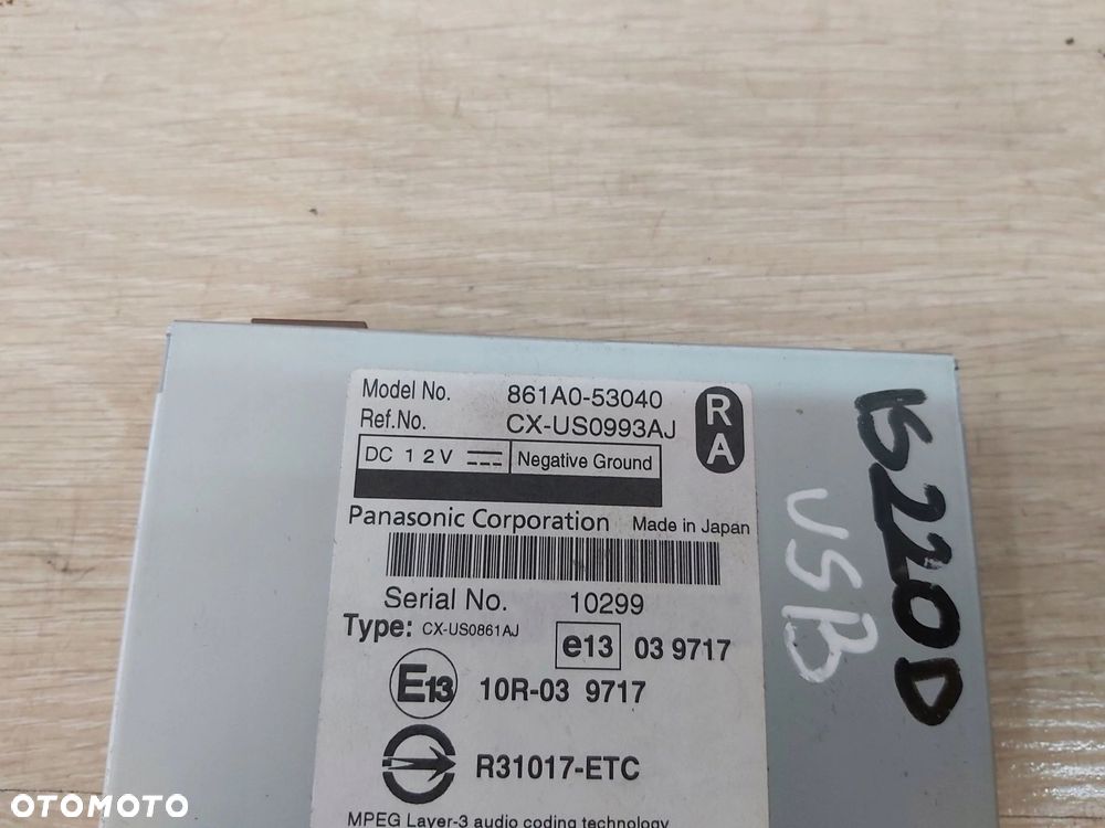 LEXUS IS II 200 220d moduł USB sterownik 861A0-53040 - 2