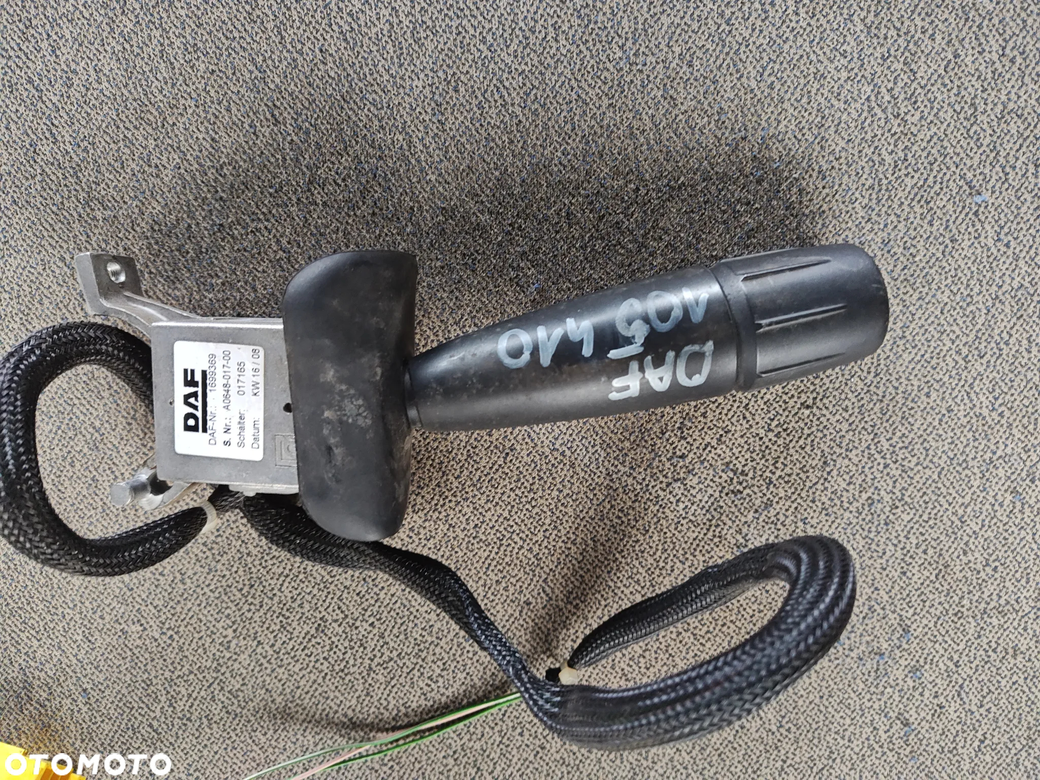 DAF XF 105 410 2009r manetka retardera 1699369 - 2