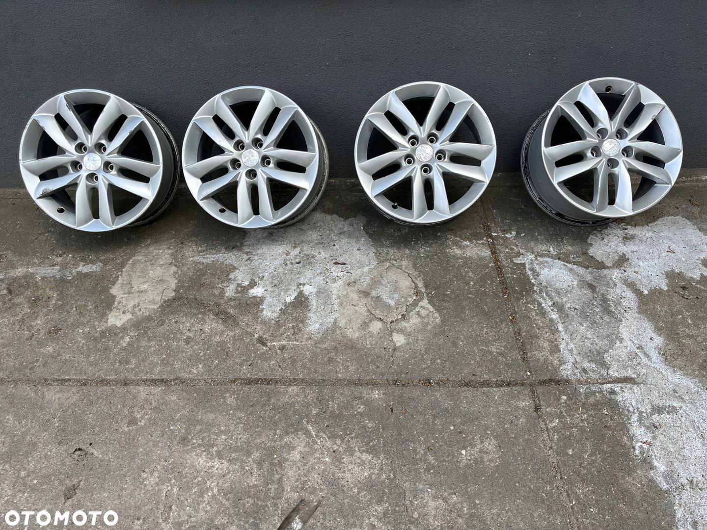 FELGI ALUMINIOWE KOMPLET PEUGEOT 508 I 17" 9671401377 - 1