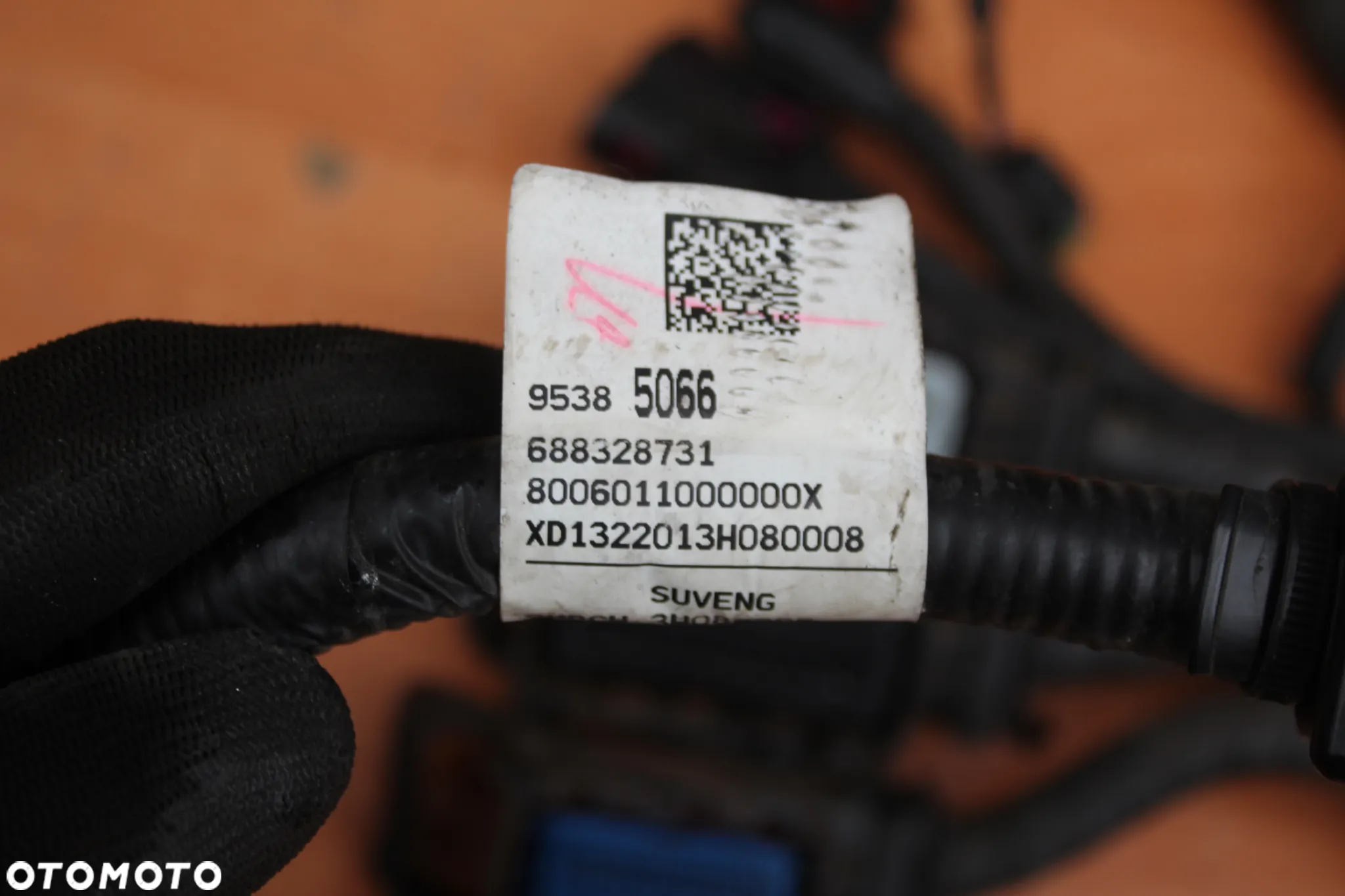 WIĄZKA INSTALACJA SILNIKA OPEL MOKKA 1.4 TURBO 95385066 - 9