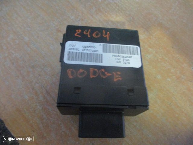 Modulo P04602522AF DODGE CALIBER 2008 2.0 CRD 140CV 5P PRETO Módulo De Assento Aquecido - 1