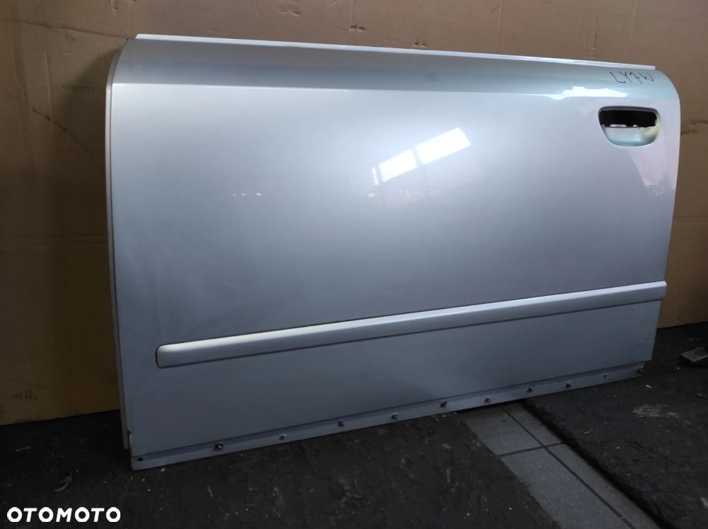 DRZWI LEWE PRZEDNIE LEWY PRZÓD AUDI A4 B6 LY7W SRBRNE WYSYŁKA !!! - 3