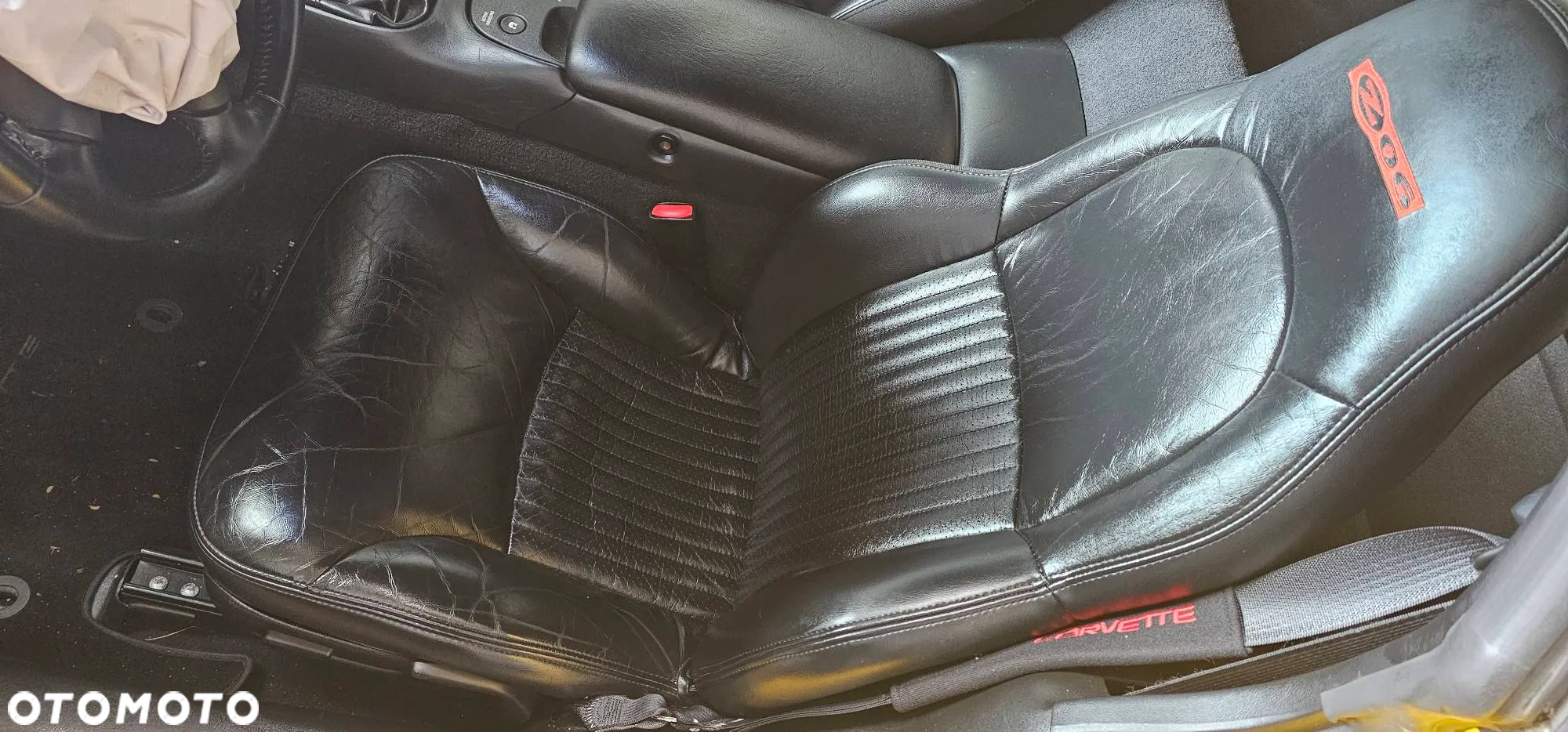 Fotele kierowcy pasażera komplet Chevrolet Corvette C5 Coupe 2003r. Z06 Benzyna 5,7 B - 13