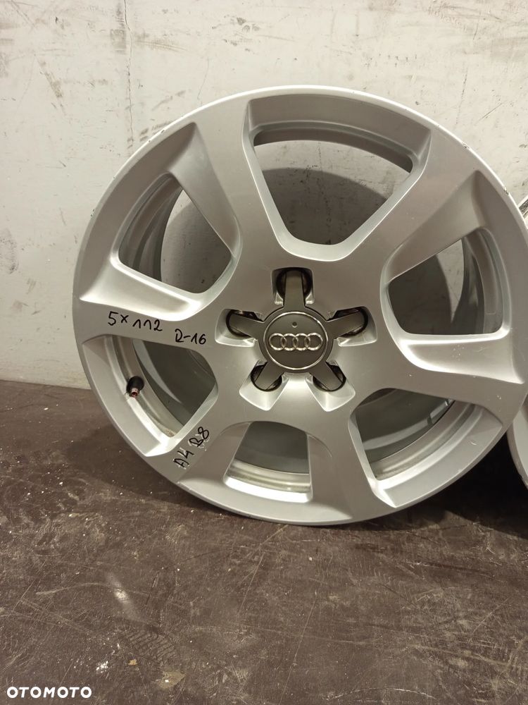 AUDI A4 B8 SEDAN 08-12 1.8 TFSI FELGI ALUMINIOWE ALUFELGI R16 5X112 7.5J - 2