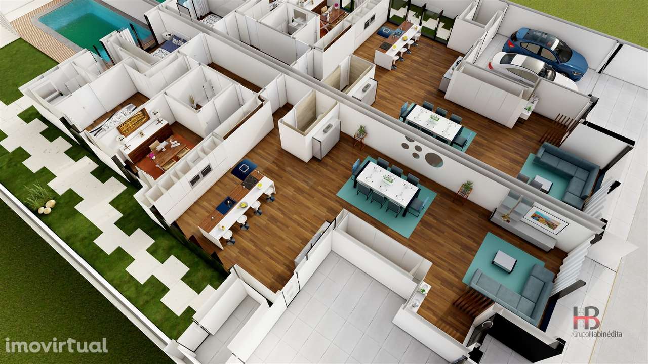 Moradia Térrea com piscina - Grande imagem: 5/19