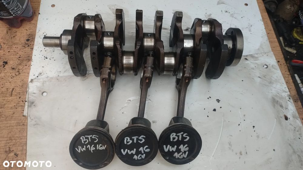 VW SEAT SKODA 1,6 fsi BTS wal korbowy tłok korbowód - 2