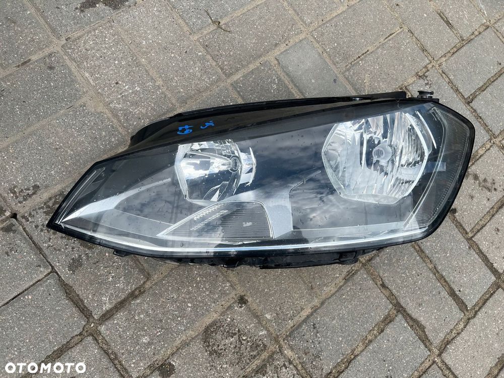 VW GOLF VII PRZÓD ZDERZAK MASKA BŁOTNIKI PAS LAMPY - 11