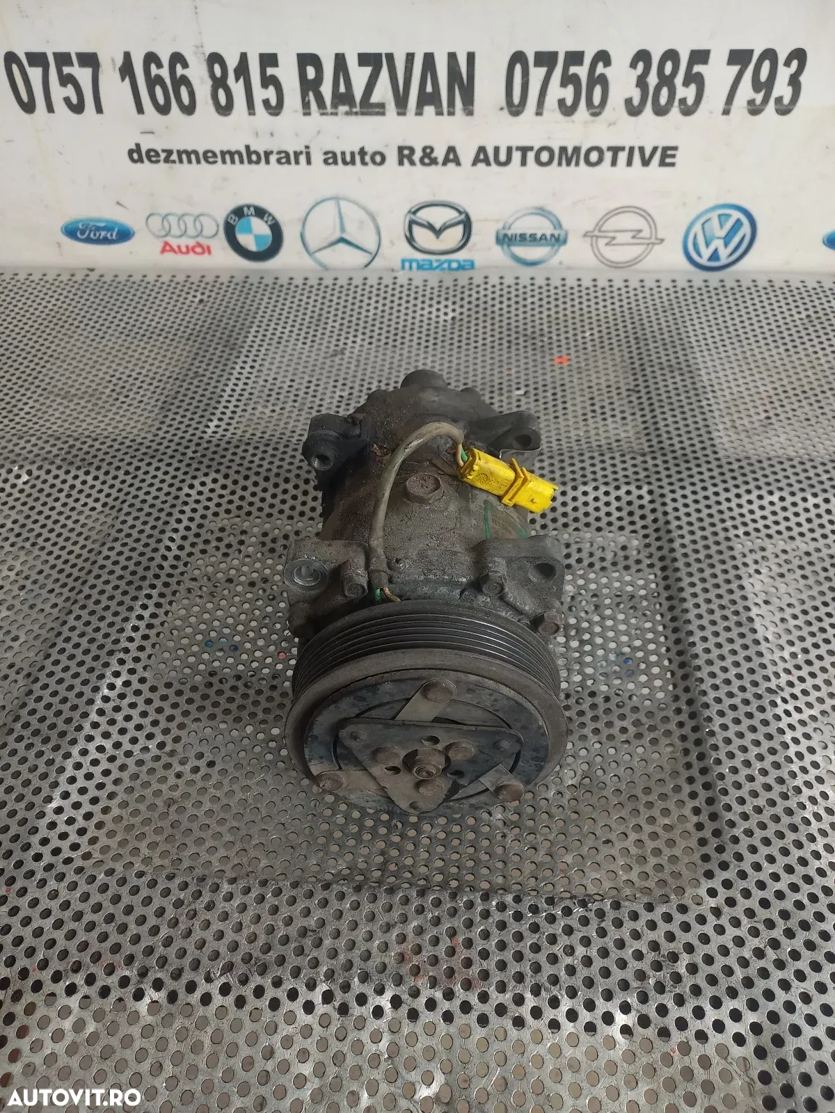 Compresor Clima Peugeot 307 406 206 Expert Citroen C5 Jumpy Jumper Boxer 2.0 Hdi Cod  Motor RHR RHY - 4