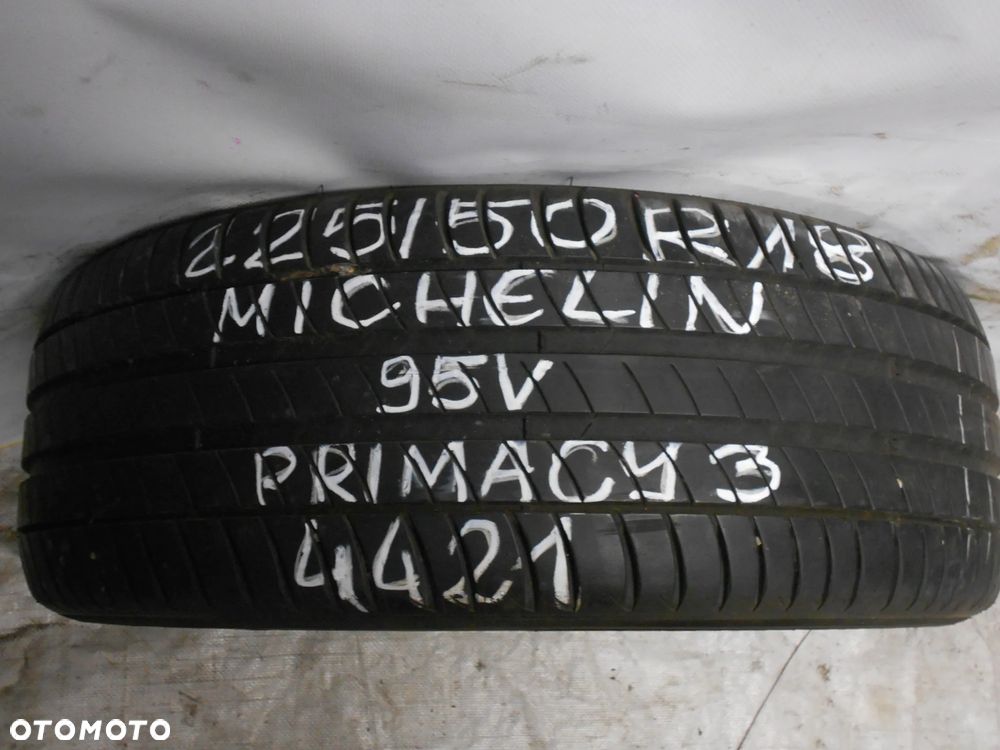 OPONA POJEDYNKA 225/50R18 MICHELIN PRIMACY 3 DOT 4421 7MM - 1