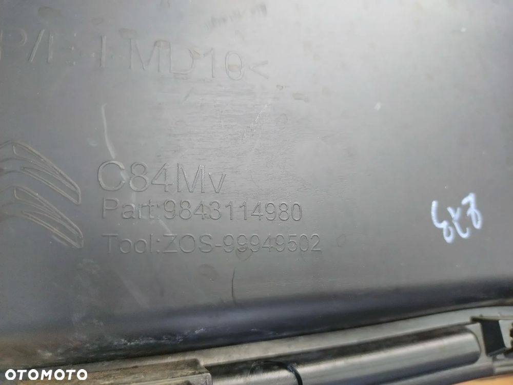 CITROEN C5 AIRCROSS LIFT 22- 9843114880 9843114980 WLOT KIEROWNICA POWIETRZA W ZDERZAK PRZÓD PRAWA LUB LEWA ORYGINAŁ! - 8