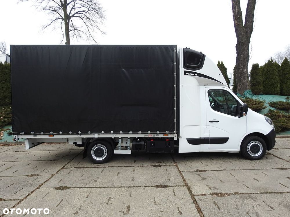 Opel MOVANO PLANDEKA 10 PALET WEBASTO TEMPOMAT NAWIGACJA KLIMATYZACJA LEDY PNEUMATYKA  165KM - 8