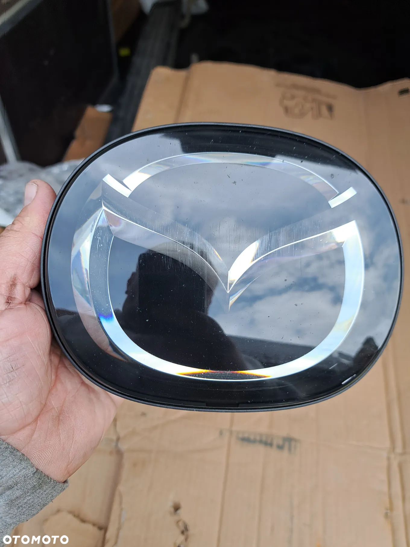 Znaczek emblemat logo Mazda 3 BN CX-3 DK DD2F5-17300 D10L-50716 DD2F51730 Wersja z radarem - 8