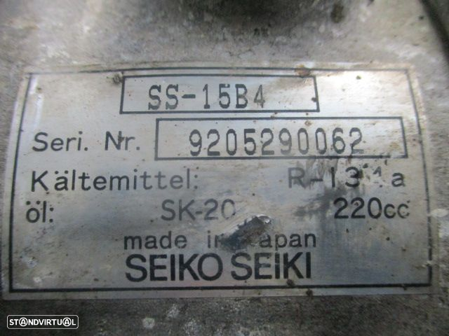 Compressor AC 64528391137 BMW E36 316 I BMW E36 BERLINE 1992 318I 115CV 4P VERDE GASOLINA SEIKO SEIKI - 5