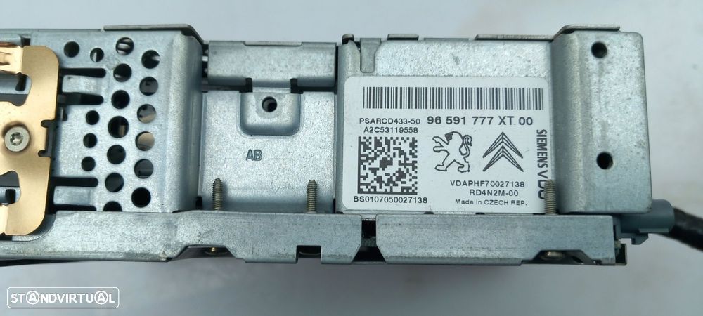 Rádio / auto-rádio CITROËN C4 Picasso I (UD_) - 5