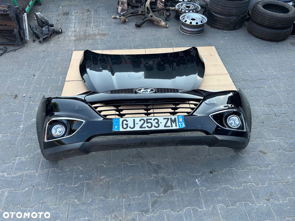 Hyundai ix35 lift zderzak przód przedni maska grill atrapa - 1