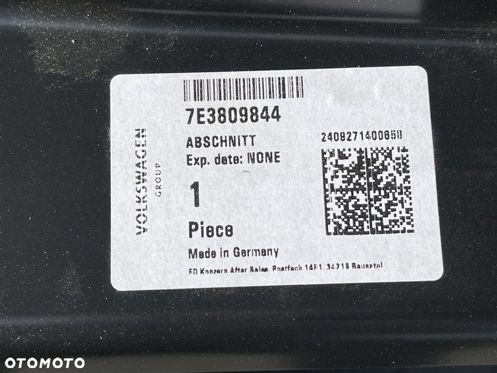 NOWY ORYGINALNY BŁOTNIK VW T5 LIFT T6 TYŁ TYLNY PRAWY LONG MAXI DŁUGI 7E3809844 - 8