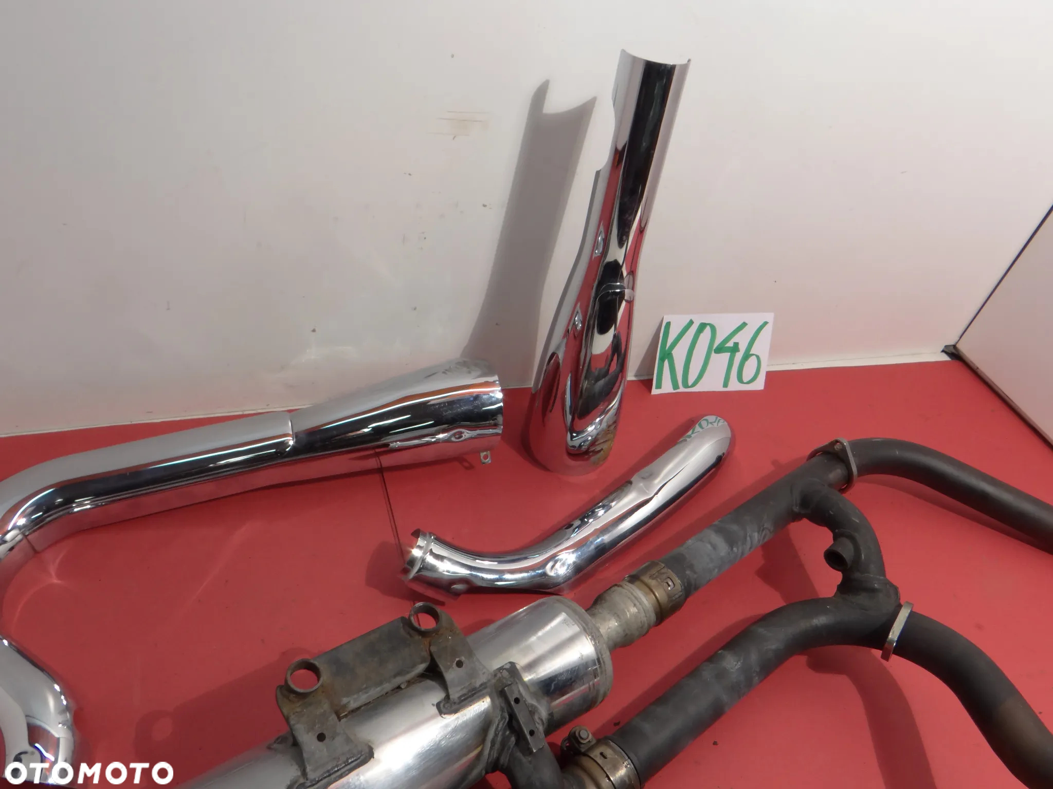 K046  Kawasaki VN 2000 VULCAN TŁUMIK WYDECH KOLEKTOR WYDECHOWY 2004-2009 KAW4662000 - 37