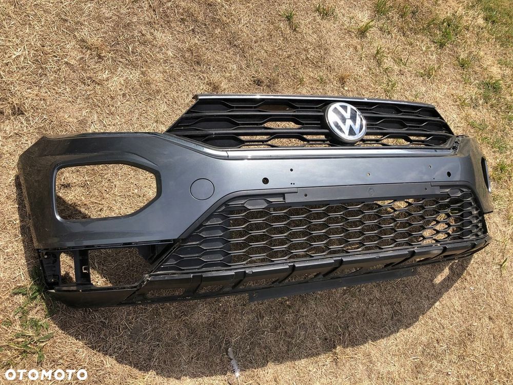VW T-RoC 2GA zderzak kratki spoiler grill - 3