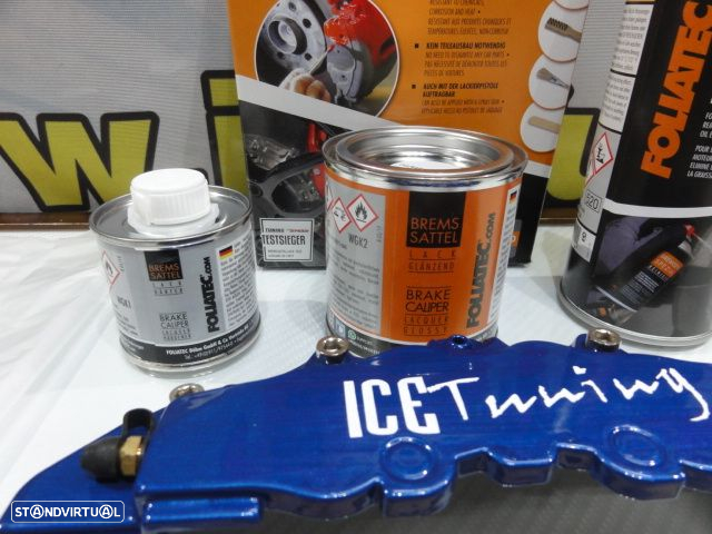 Tinta alta temperatura Foliatec, Azul BMW M performance metálico, para bombas / pinças de travão - 6