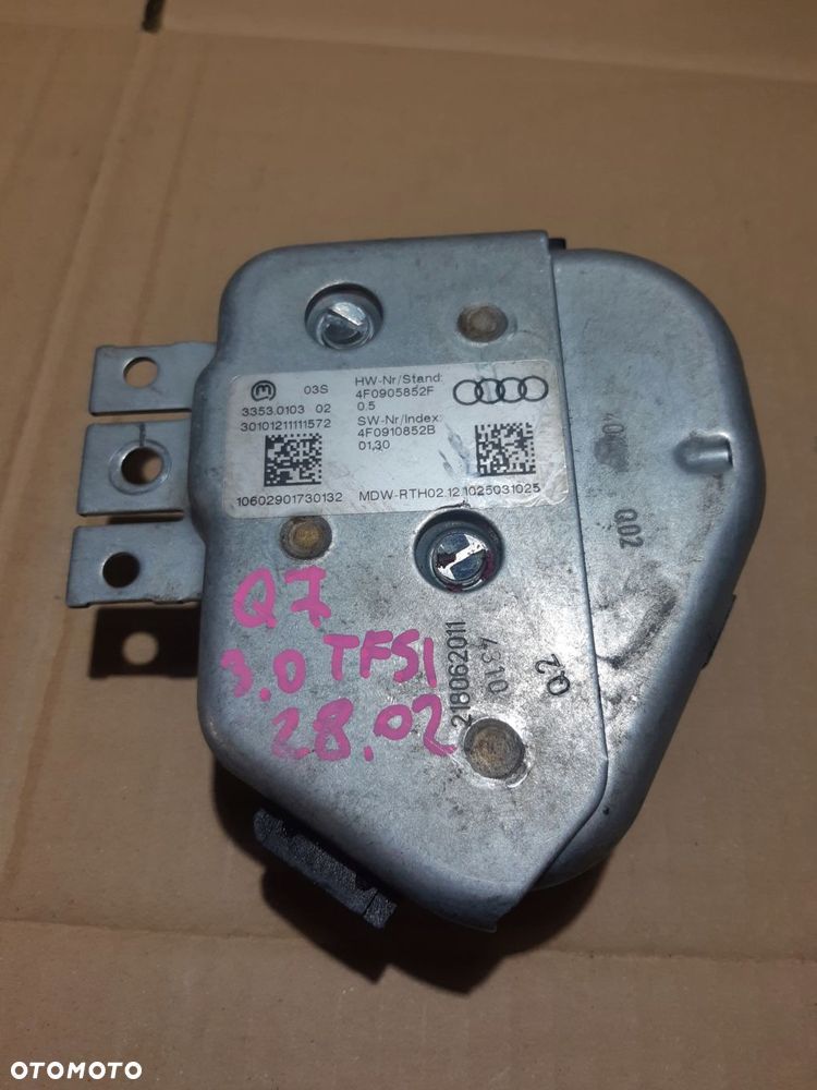audi q7 4l 3.0 tfsi komputer sterownik silnika moduł ecu 4l0910551a rygiel - 11