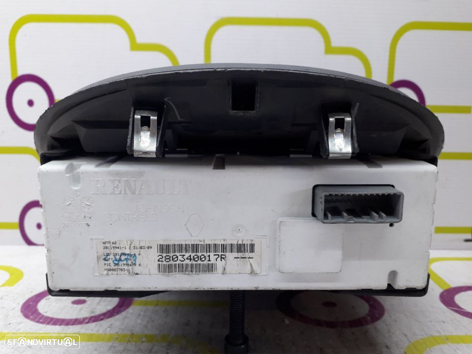 Display Renault Clio III 1.5 dCi 68Cv de 2009 - Ref: 280340017R - NO740062 - 3