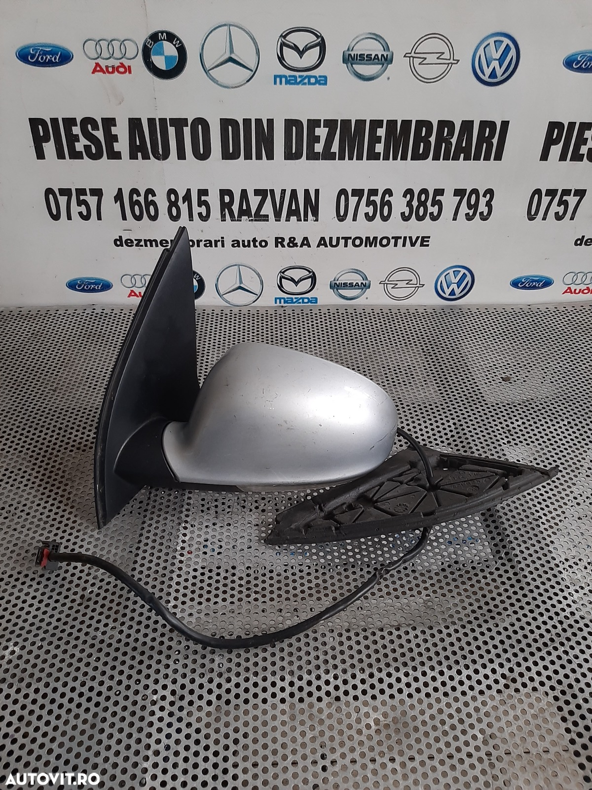Oglinda Stanga Electrica Fara Sticla Vw Golf 5 Vanduta De Firma Cu Garantie Livram Oriunde In Tara - 4