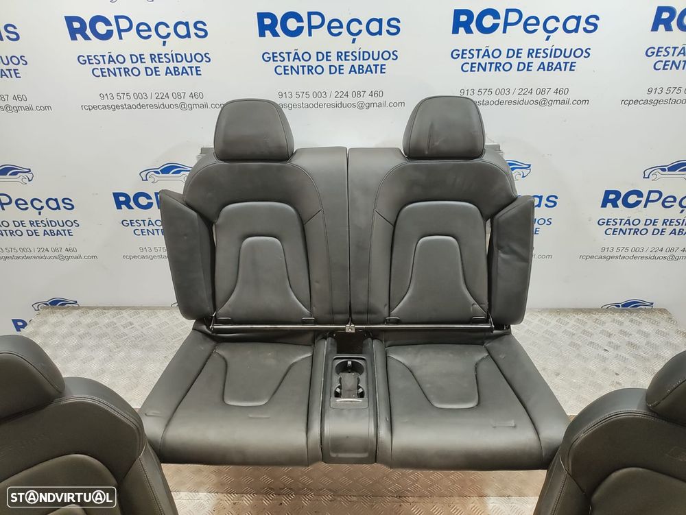 Conjunto Bancos Originais Pele Audi A5 8T S-Line Cabrio - 6