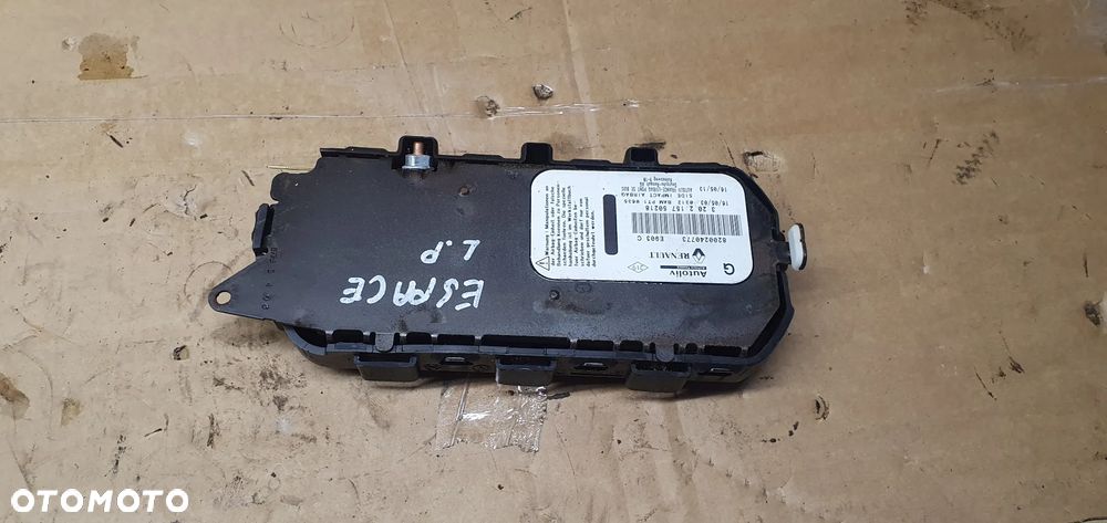 Poduszka fotela lewa AIRBAG Renault Espace IV 8200240773 - 3