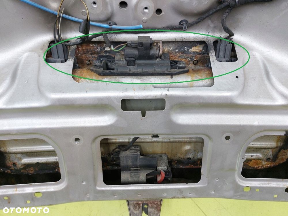 Klapa tył tylna BAGAŻNIKA Mercedes C-klasa W203 2000-2007 KOMBI 744 SREBRNY - 5