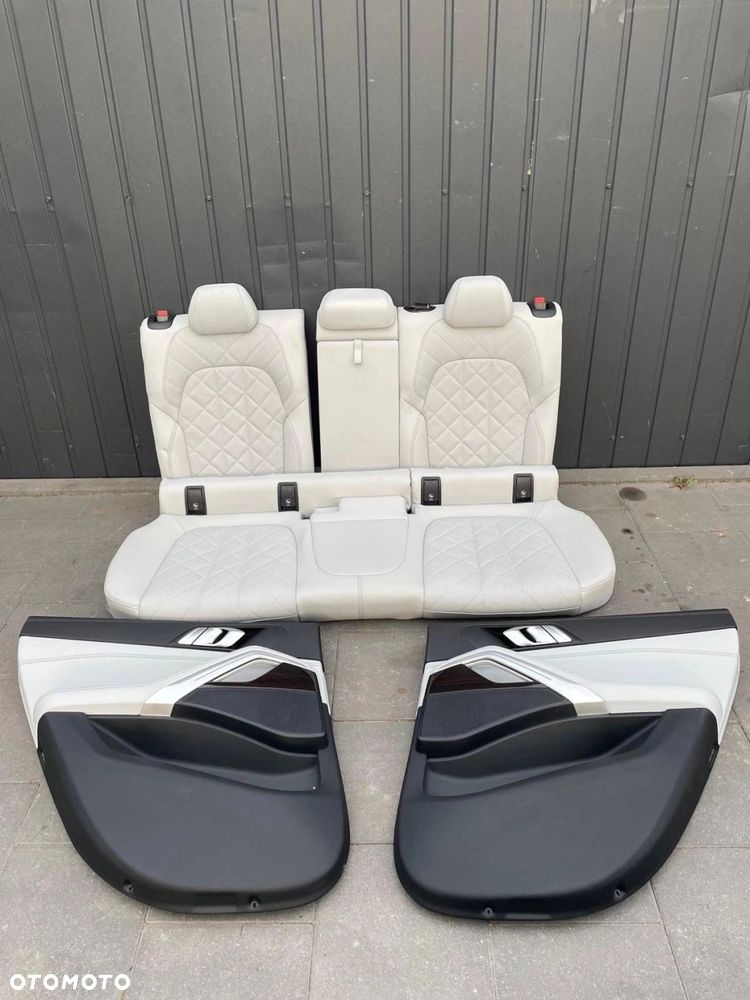 FOTELE TAPICERKA BOCZKI KANAPA TUNEL BMW X6 G06 SENSAFIN SILVERSTONE GRZANE - 9