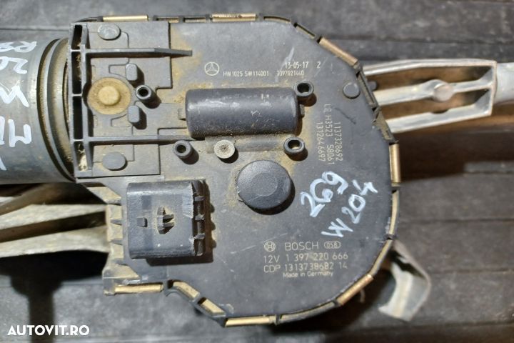 Ansamblu stergatoare parbriz volan pe stanga 1397220666 1397220666 Me - 3