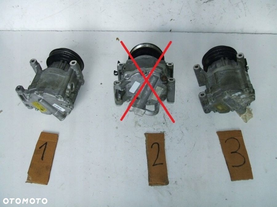 FIAT 500 PANDA 1.2 1.4 1.3m-jet sprężarka klimatyzacji kompresor - 1