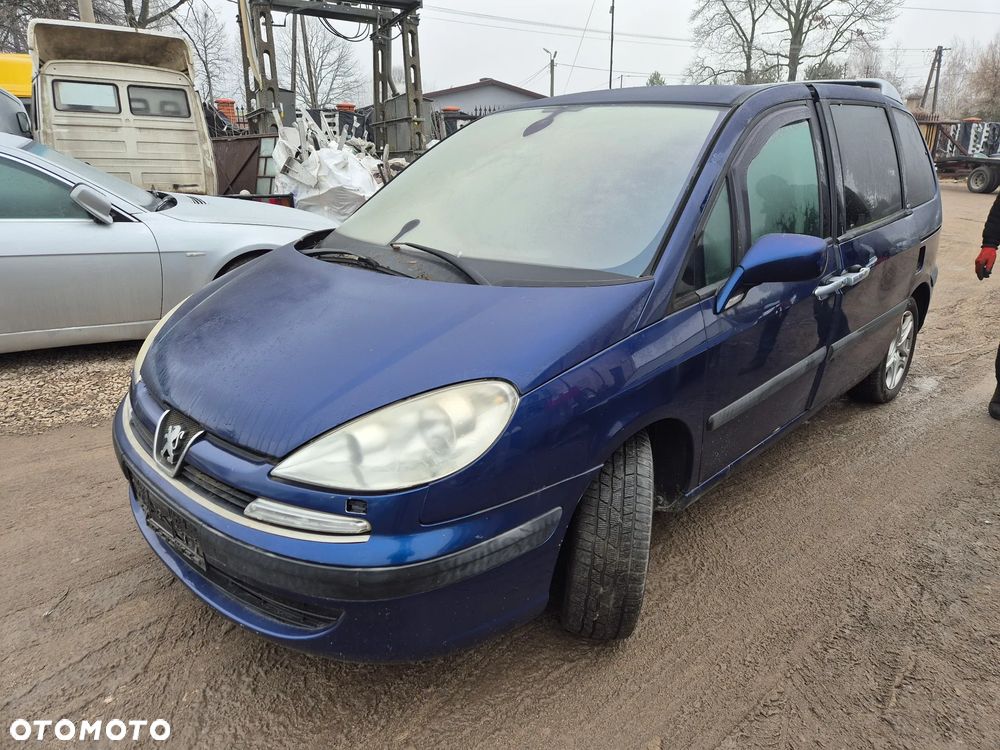 PEUGEOT 807 EGED maska pokrywa silnika klapa bagażnika zderzak lampa reflektor pas przedni stop lampy halogeny