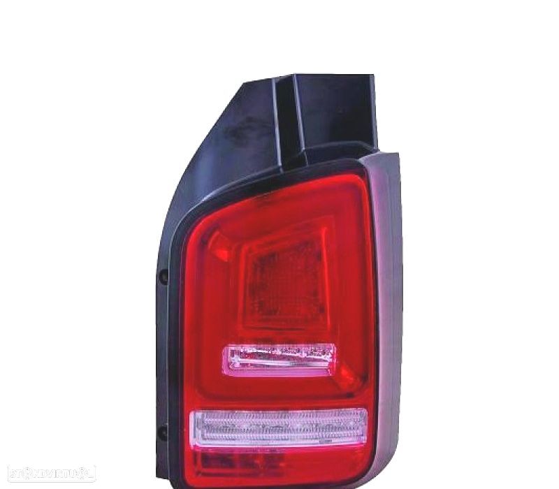 FAROLINS LED VOLKSWAGEN VW T6 MULTIVAN CARAVELLE 15-19 PORTA DUPLA VERMELHO - 2