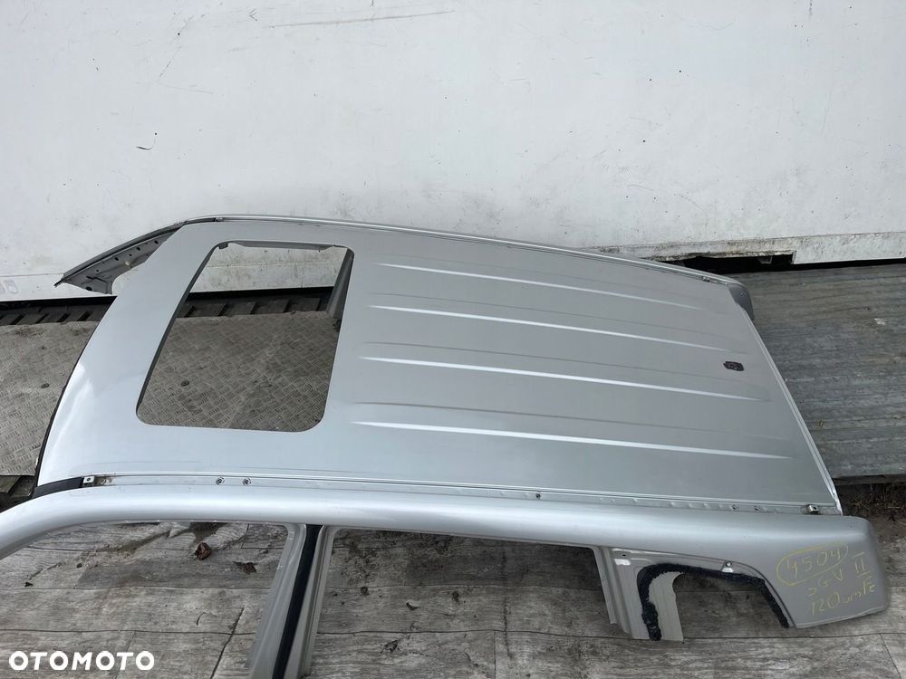 Dach pod szyberdach slupki Z2S C02 srebrny Suzuki Grand Vitara 2 II 5 drzwi - 2