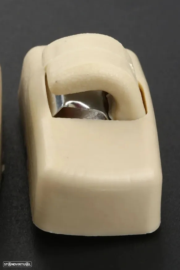 Mola Suporte Pala Sol Volkswagen Golf Passat Seat - Bege - 4