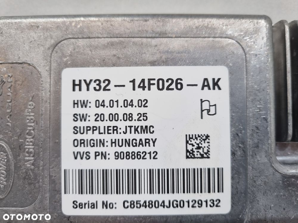 LAND ROVER RANGE ROVER VELAR EVOQUE MODUŁ STEROWNIK KAMERY KAMER 360 HY32-14F026-AK - 4