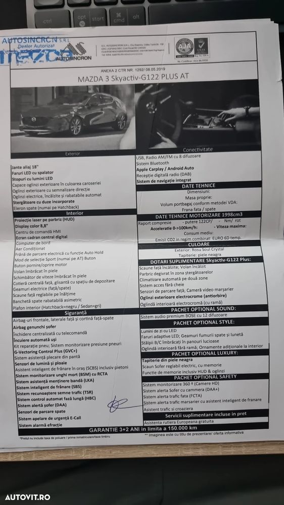 Mazda 3 e-Skyactiv G122 AT MHEV Plus - 3