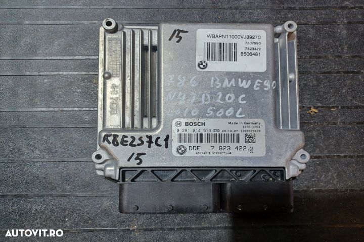 Calculator motor ECU 0281014573 0281014573 BMW Seria 3 E90 [2004 - 20 - 1