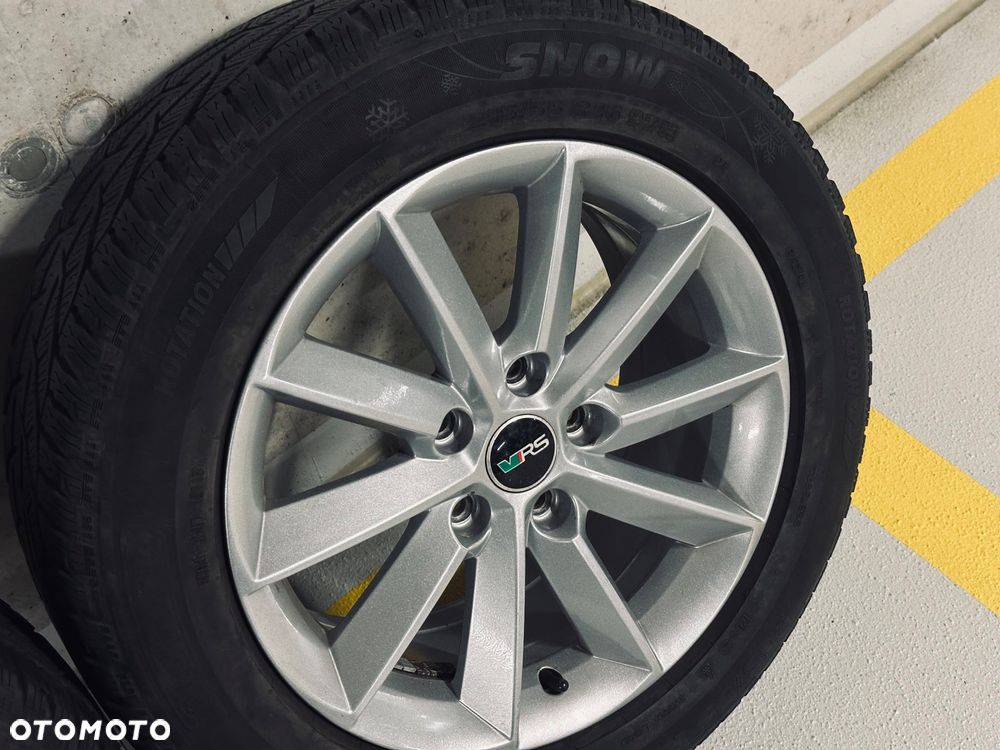 Zima х 4 opony Kormoran snow (18r) + 4 aluminiowych felgi Skoda VRS - 2