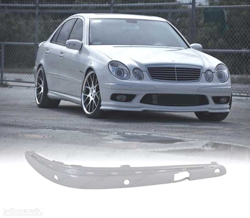 FRISO DE PÁRA-CHOQUES FRONTAL PARA MERCEDES W211 02-06 DIREITA PDC - 1