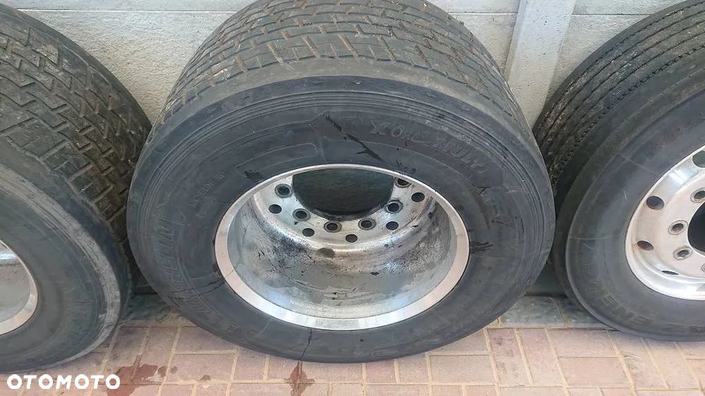 # SCANIA V8 KOŁA FELGI ALUMINIOWE OPONY ALCOA 495/45 385/55 R 22.5 MICHELIN X ONE MULTI XFA2 ENERGY KOŁA OPONY FELGA FELGI ALUMINIOWE ALCOA DURA BRIGHT 22.5x17.00 842512 - 2