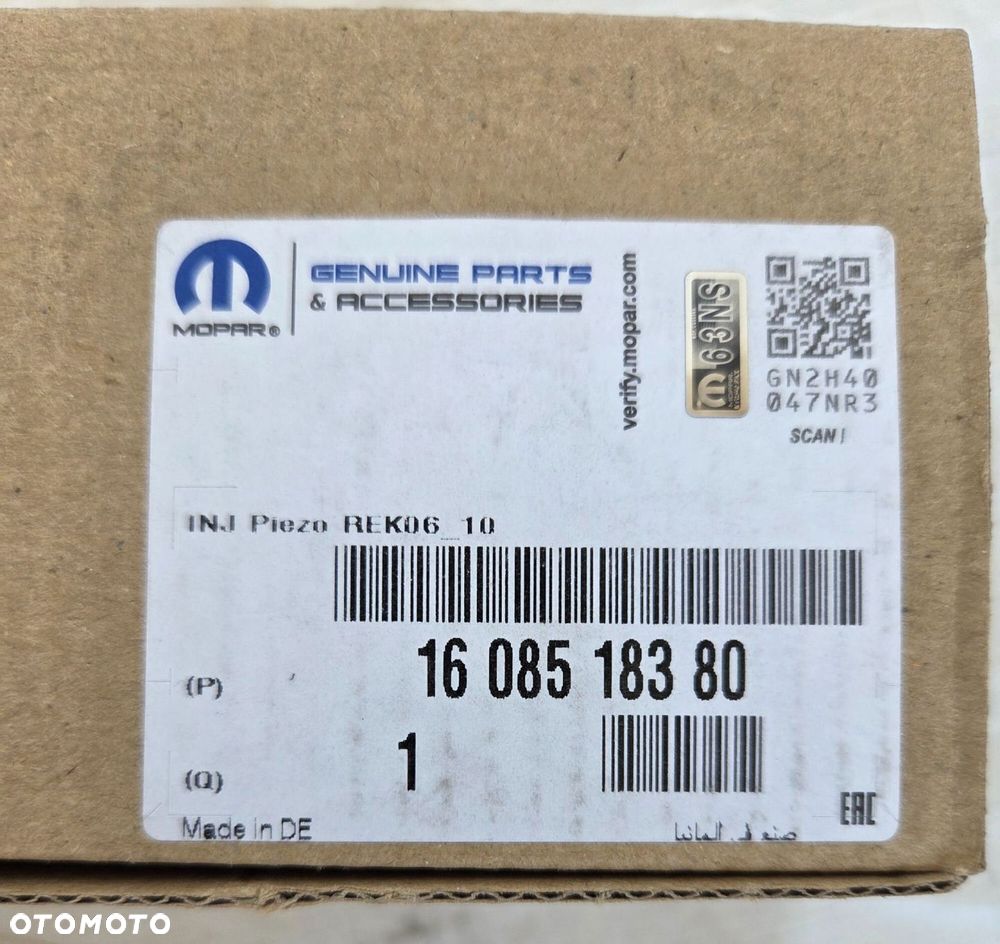 WTRYSKI FORD FOCUS MK3 III C-MAX MK2 1.6 TDCI 1608518380 NOWE ORYGINAŁ - 5