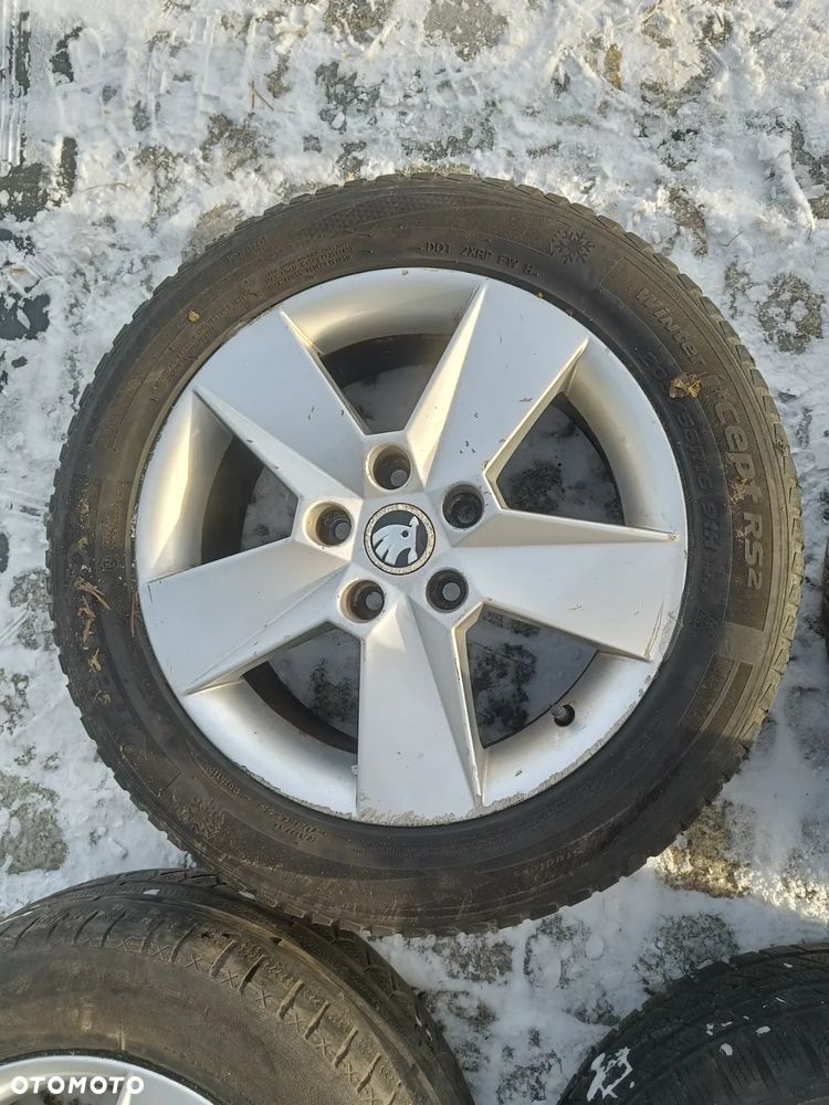 Felgi Aluminiowe 16 Skoda Octavia 3 5x112 ET46 5E0601025H Koła VW Seat Audi 6,5Jx16H2 - 15