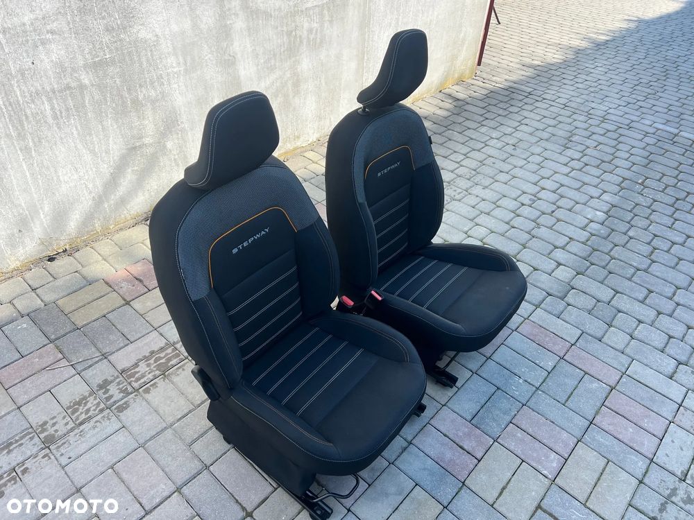 FOTEL FOTELE PRZÓD PRZEDNI PRAWY LEWY KIEROWCY PASAŻERA PODUSZKA DACIA SANDERO STEPWAY III - 2