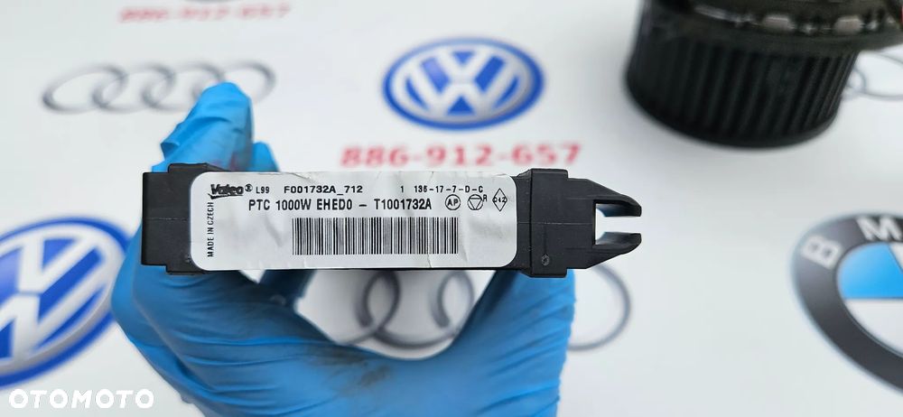 Renault Scenic IV 4 Moduł klimy 285258497R Wentylator nagrzewnicy Dmuchawa Rezystor Silniczek nagrzewnicy Komplet silniczków  EUROPA - 4