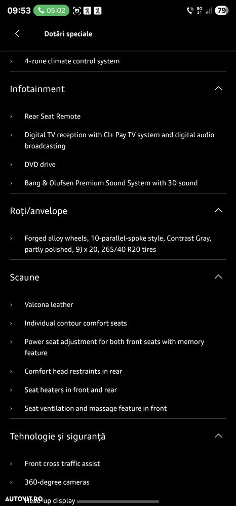 Audi A8 50 TDI quattro Tiptronic - 22