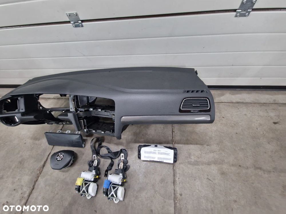 KONSOLA DESKA AIRBAG VW GOLF 7 VII LIFT ORGINAŁ - 15